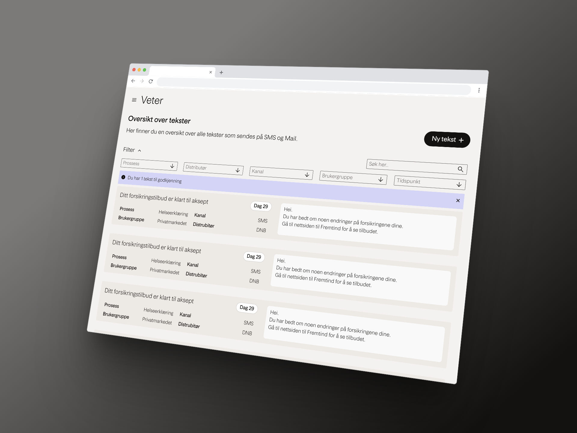 Fremtind project preview